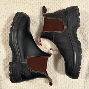 Rossi Boots 900 Parkes Claret Chelsea leather AU 9 US 10 men’s slip on